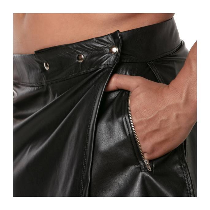 JUPE HOMME SIMILI CUIR