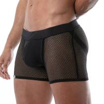 JOCKSHORT RÉSILLE NOIR