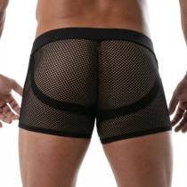 JOCKSHORT RÉSILLE NOIR
