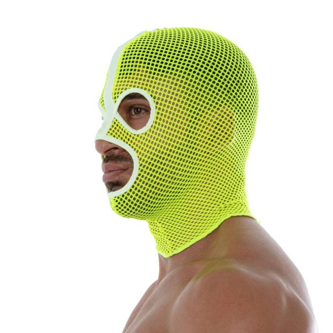 CAGOULE RÉSILLE JAUNE T.U