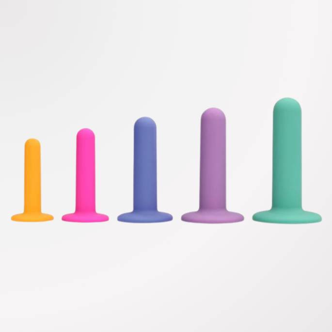 SET DILATATEURS VAGIN SILICONE