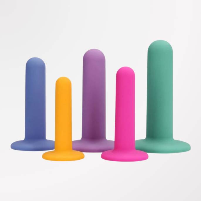 SET DILATATEURS VAGIN SILICONE