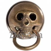 ROSEBUD MEDIUM SKULL WITH RING