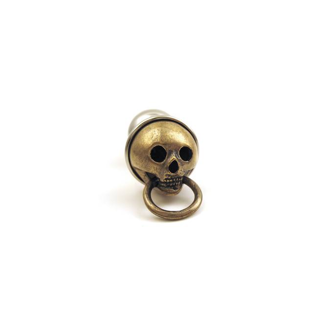 ROSEBUD MEDIUM SKULL WITH RING