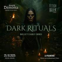 Nuit Dèmonia Rituals - Early Bird | Horror Fetish Party