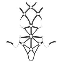 BODY HARNAIS CONTRAINTE NOIR