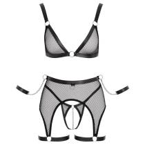 ENSEMBLE RÉSILLE BONDAGE