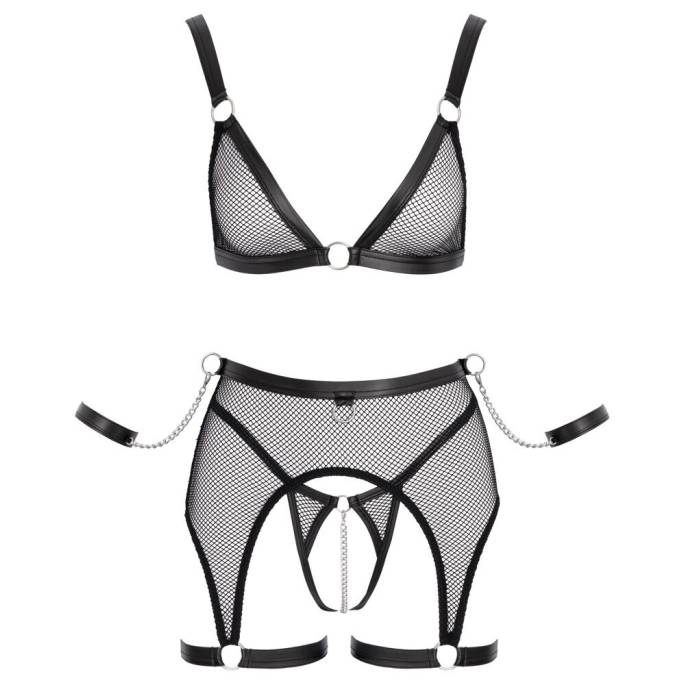 ENSEMBLE RÉSILLE BONDAGE