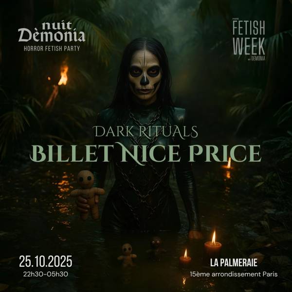 Nuit Dèmonia Rituals - Early Bird | Horror Fetish Party