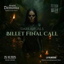 Nuit Dèmonia Rituals - final call | Horror Fetish Party