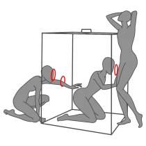 GLORY HOLE BDSM CABINE