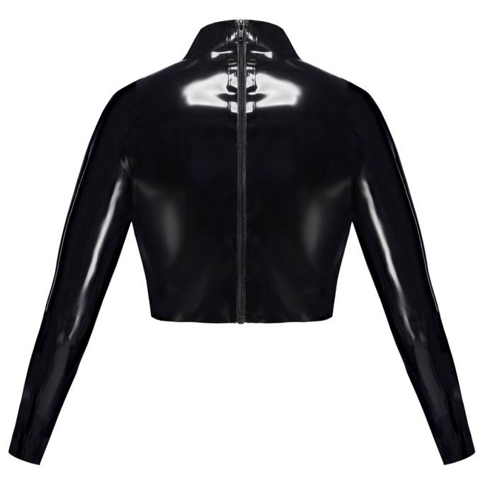 TOP LATEX OUVERT POITRINE