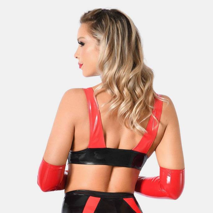 ARDENTE BRASSIÈRE DATEX NOIR/ROUGE