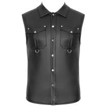 CHEMISE SANS MANCHE WETLOOK