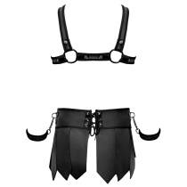 SET HARNAIS+JUPE GLADIATEUR