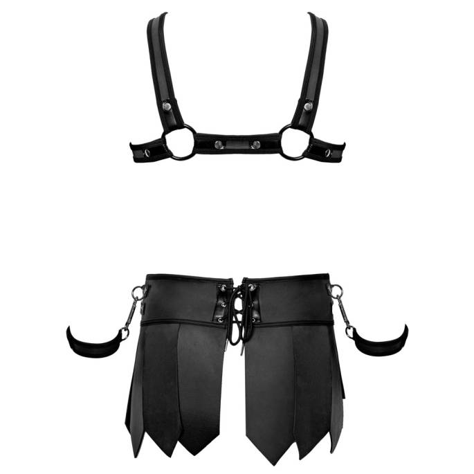 SET HARNAIS+JUPE GLADIATEUR