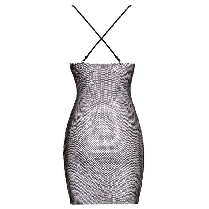 ROBE FILET STRASS T.U