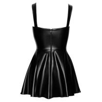 MINI ROBE ÉVASÉE LAÇAGE AVANT