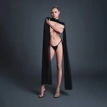 BOLÉRO CAPE 2 PANS + STRING T.U