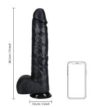 REAL ROCK - GODE NOIR EXTRA LARGE 38X7.60 CM