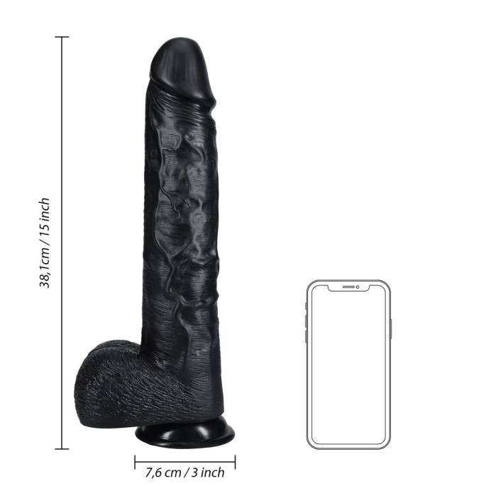 REAL ROCK - GODE NOIR EXTRA LARGE 38X7.60 CM