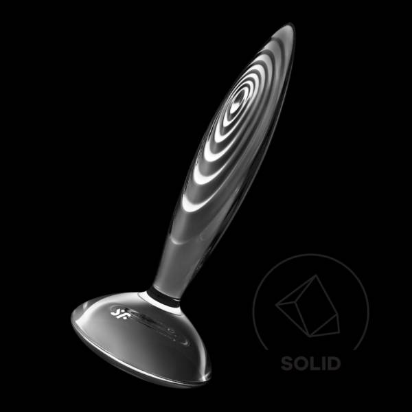 GLASS DILDO - PLUG TEXTURÉ