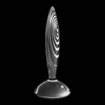 GLASS DILDO - PLUG TEXTURÉ