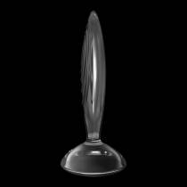 GLASS DILDO - PLUG TEXTURÉ