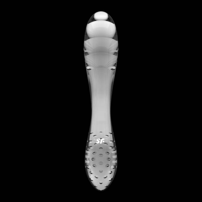 GLASS DILDO - GODE TEXTURÉ