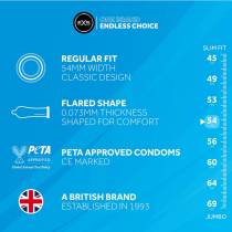 PRÉSERVATIF RÉGULAR SMILEY X12