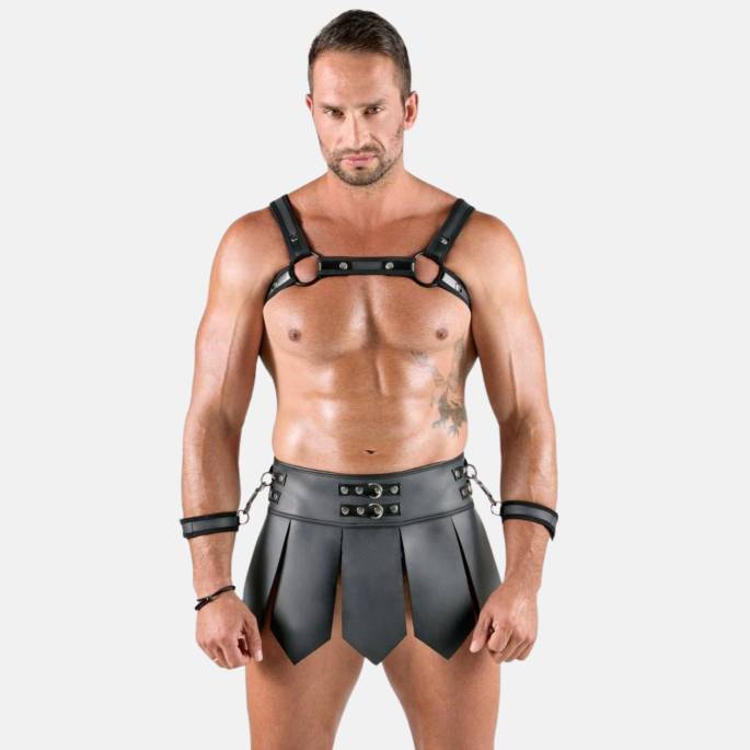SET HARNAIS+JUPE GLADIATEUR