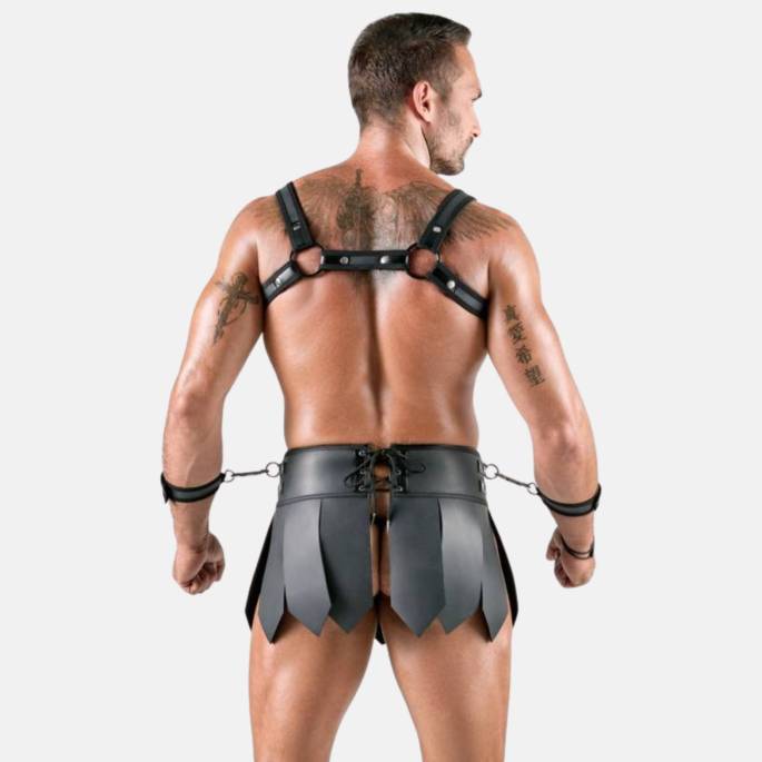 SET HARNAIS+JUPE GLADIATEUR