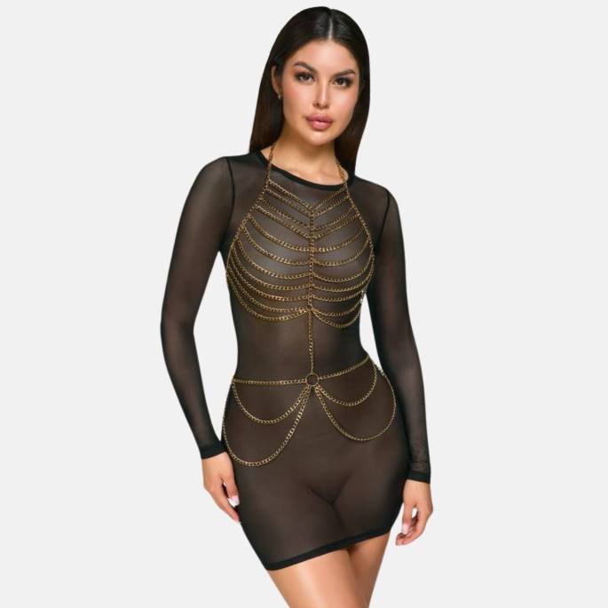 CHAÎNE DE BUSTE DORÉE T.U