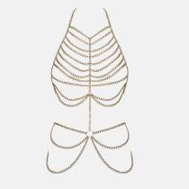 CHAÎNE DE BUSTE DORÉE T.U