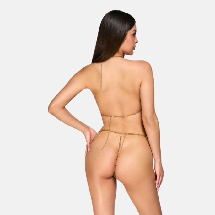BIKINI CHAÎNE DORÉ T.U
