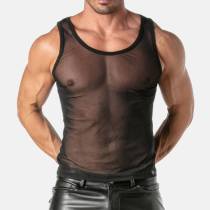 DÉBARDEUR MESH NOIR