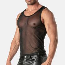 DÉBARDEUR MESH NOIR