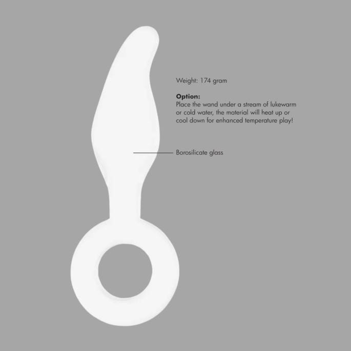 GRIPPER- PULG EN VERRE+ANNEAU