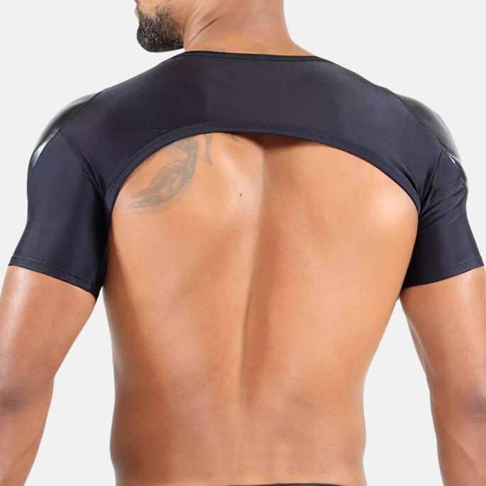 HARNAIS ÉPAULES NOIR