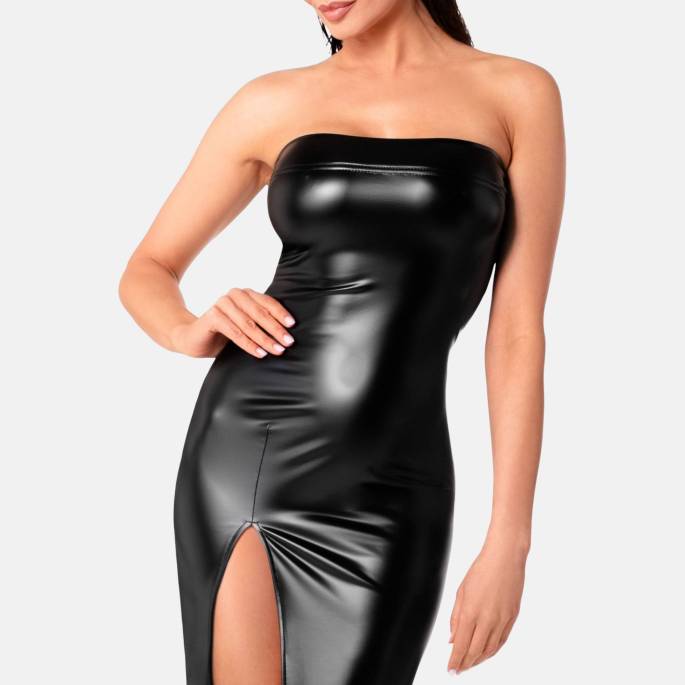 ROBE LONGUE WETLOOK-APHRODISIA
