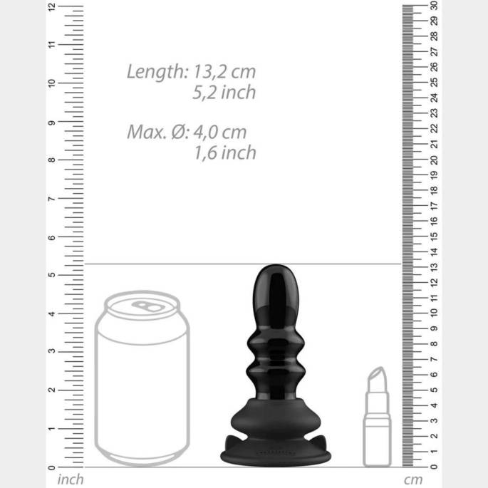 RIBBLY-PLUG VERRE VIBRANT + VENTOUSE