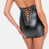 MINI ROBE WETLOOK DOS NU