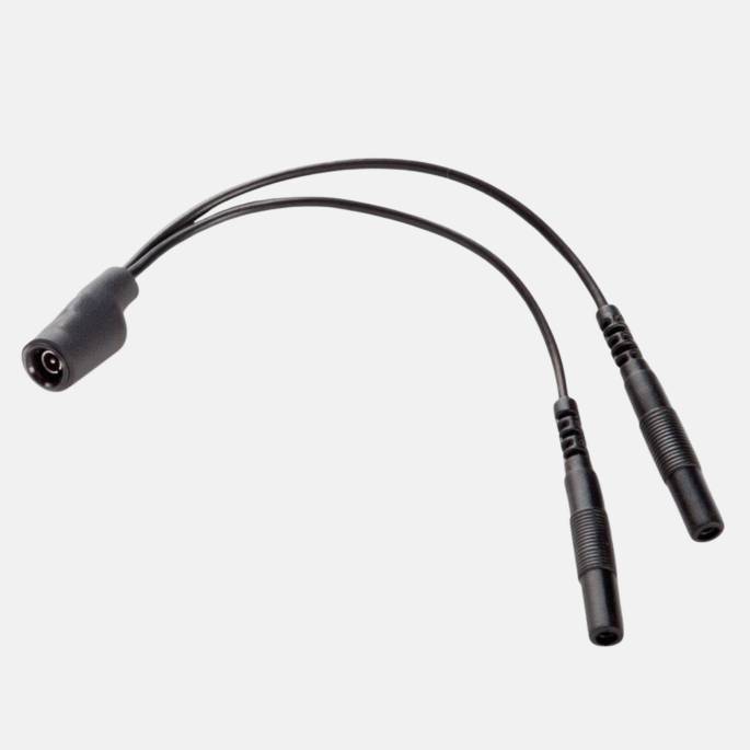 ADAPTATEUR MYSTIM 2FICHES 2MM RONDES