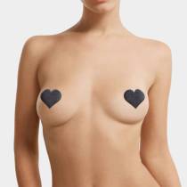 LOT 3 PAIRES NIPPLES STICKERS - NOIR