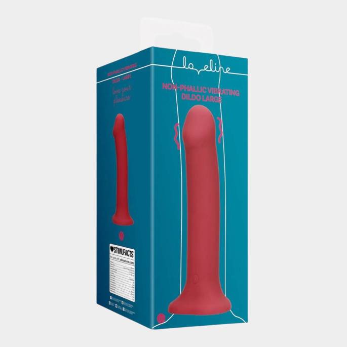 DILDO VIBRANT ROUGE 20CM