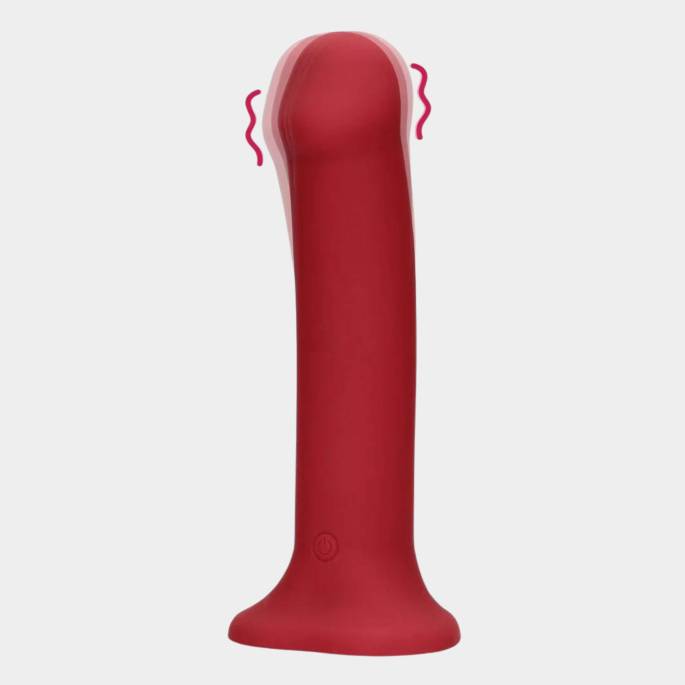 DILDO VIBRANT ROUGE 20CM