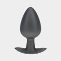 PLUG SILICONE LARGE - GUNMETAL