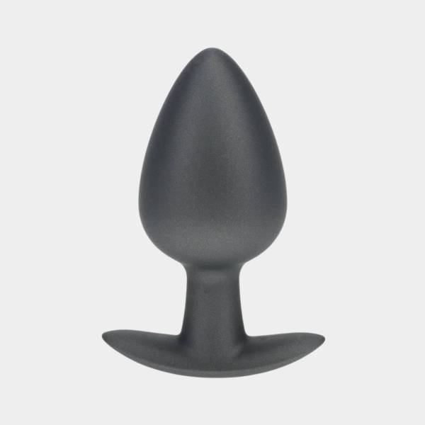 PLUG SILICONE LARGE - GUNMETAL