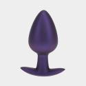 PLUG SILICONE LARGE - METALLIC PURPLE