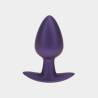 PLUG SILICONE MEDIUM - METALLIC PURPLE